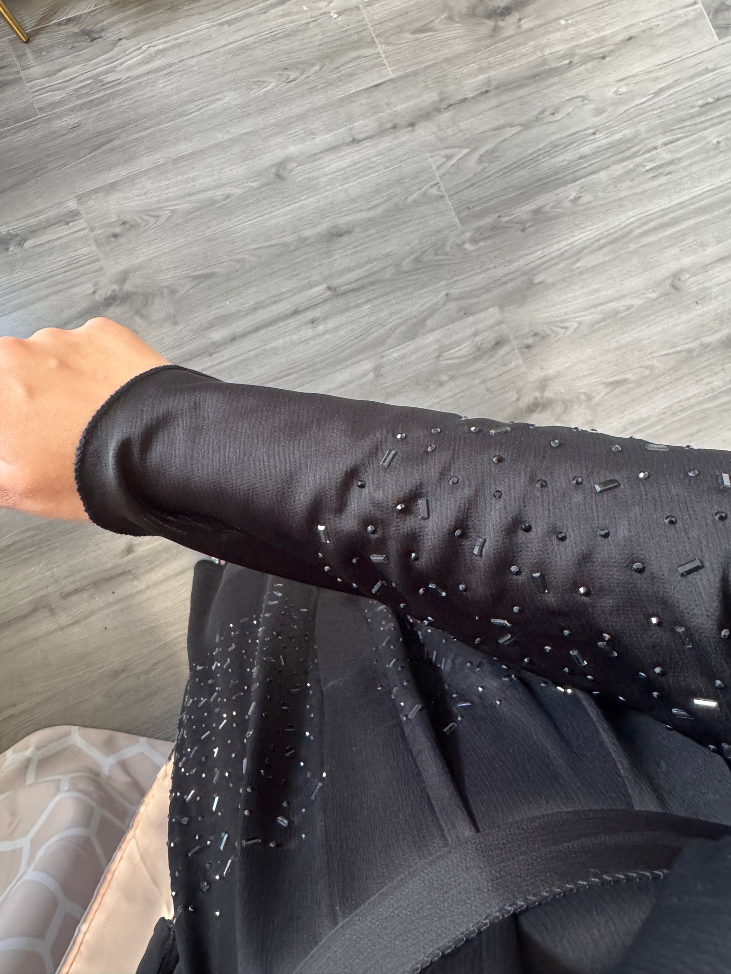 Abaya Luna à strass