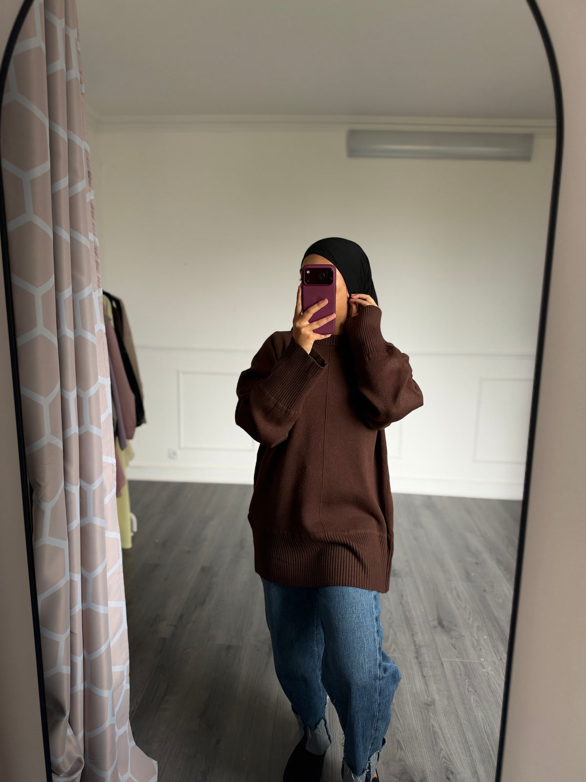 Pull simple Marron