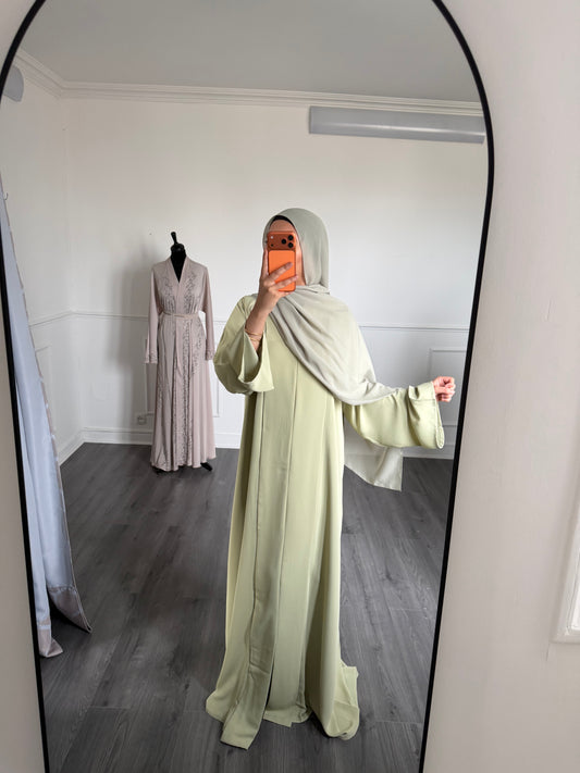 ABAYA SORAYA — Verte Pistache
