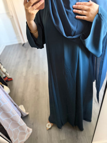ABAYA SORAYA - Bleu canard