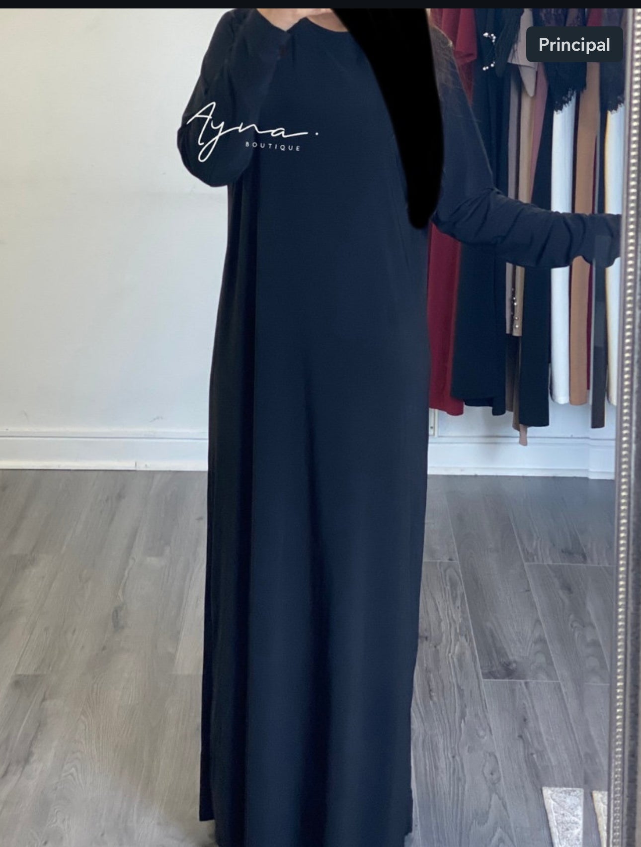 Sous robe manche longue (noir ou blanche )