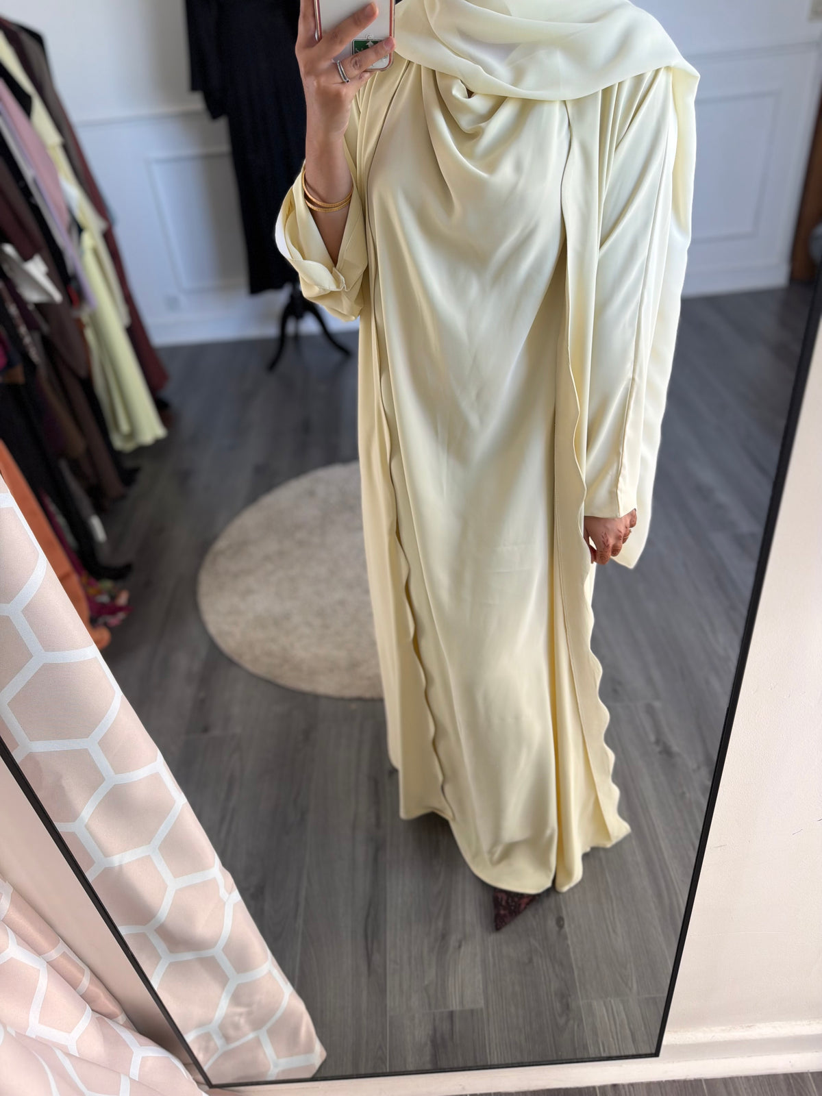 Abaya Duri Jaune
