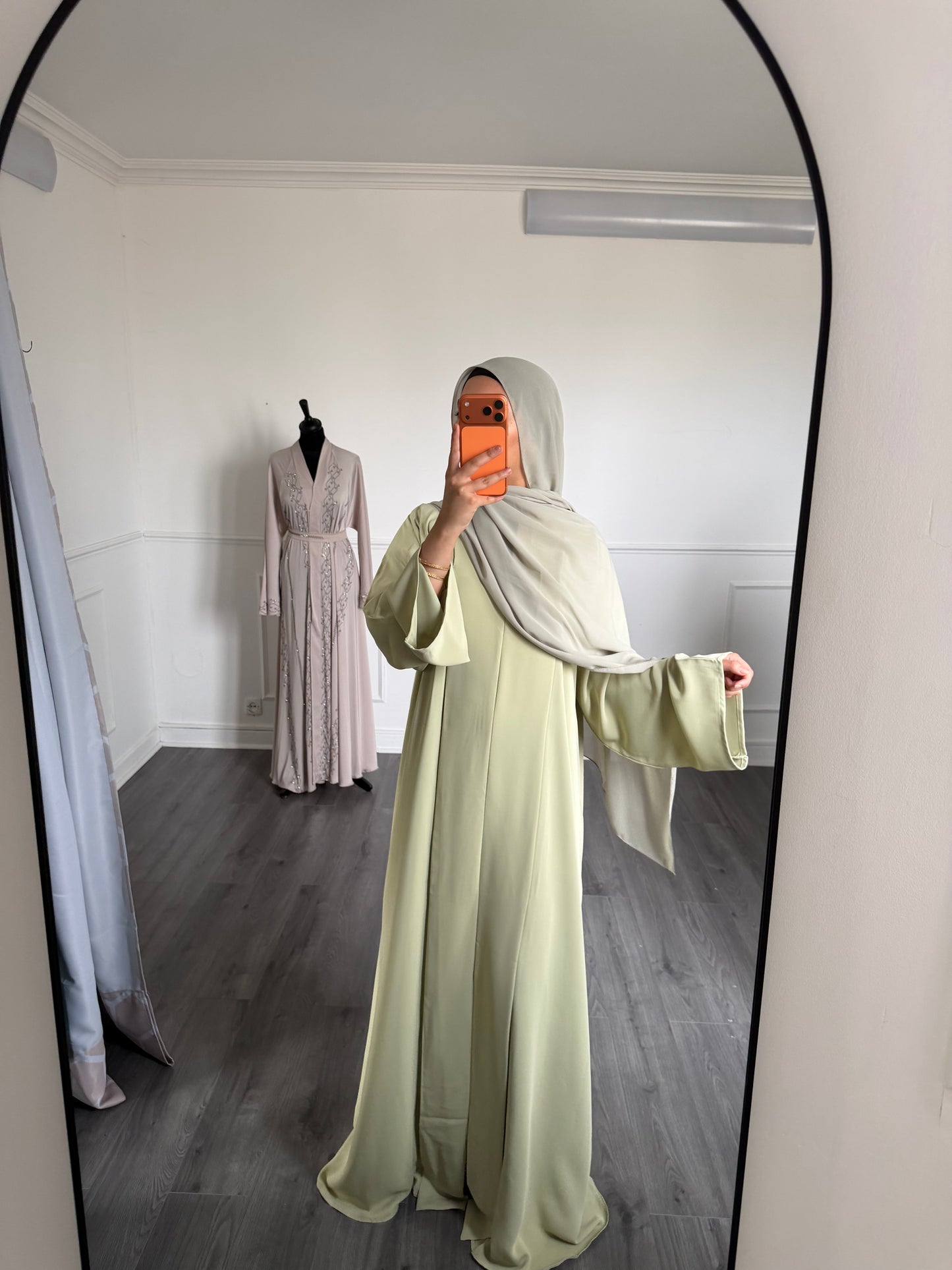 ABAYA SORAYA — Verte Pistache