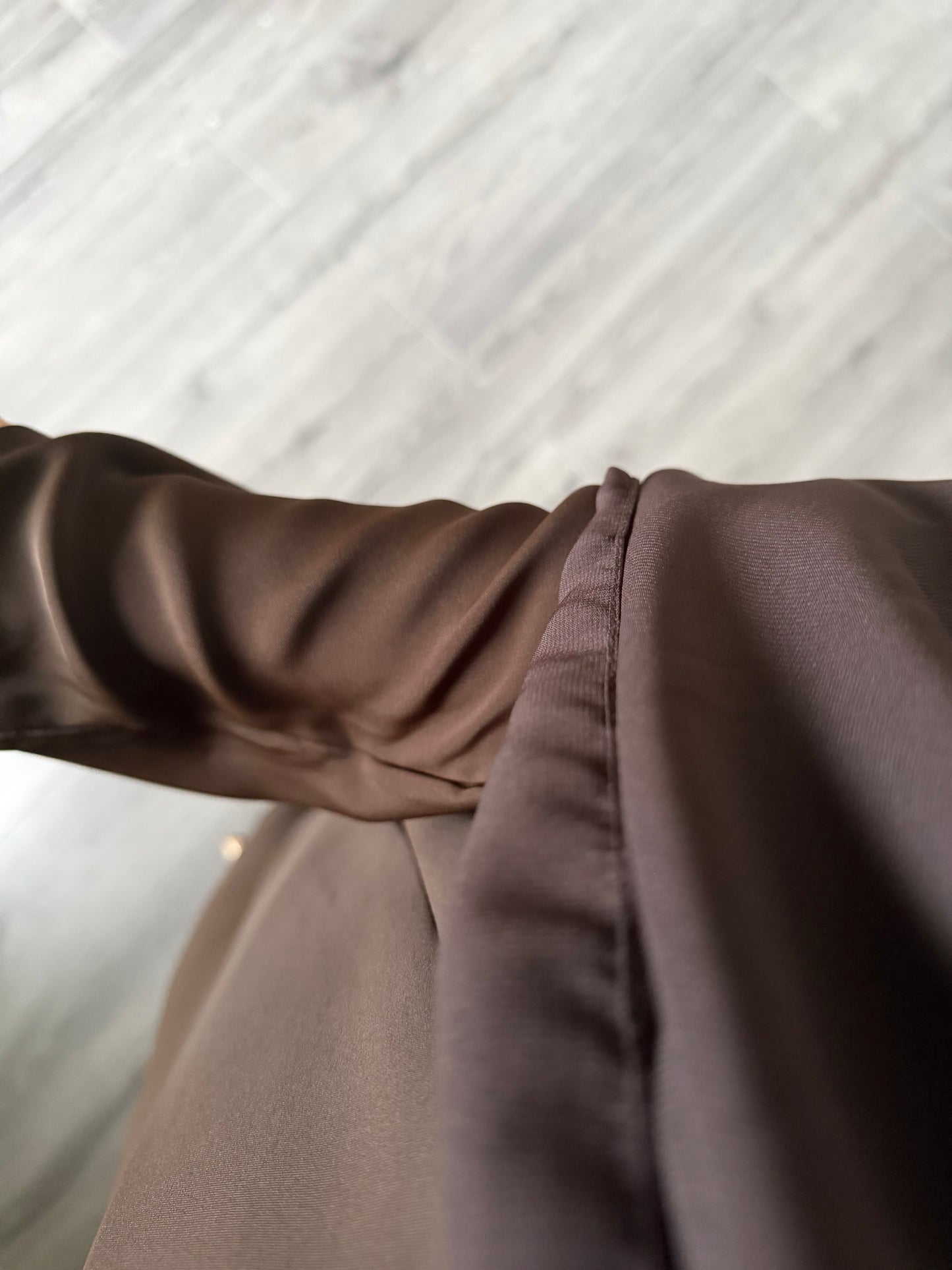 ABAYA SORAYA — Marron Bistre