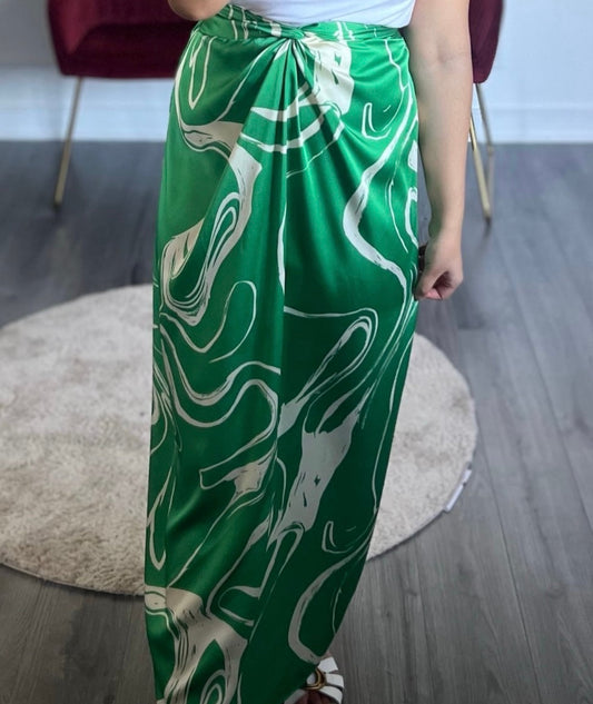 Jupe verte
