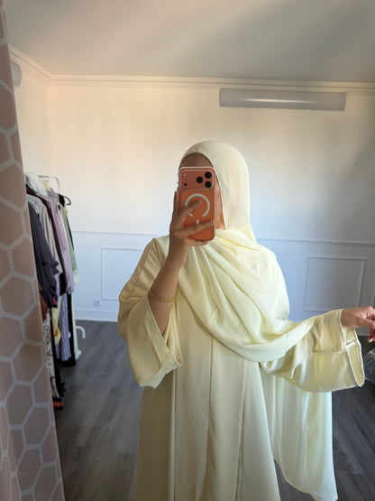 ABAYA SORAYA — Jaune