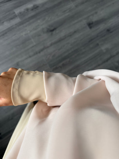ABAYA SORAYA — beige sous ton different