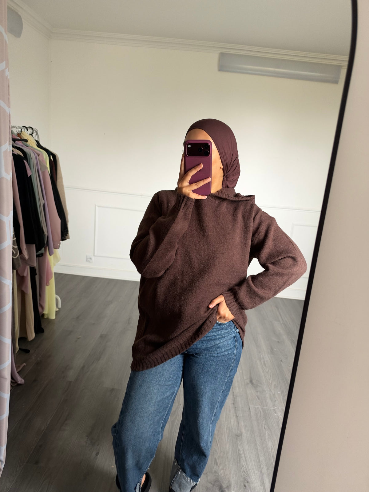 Pull Aniya à capuche