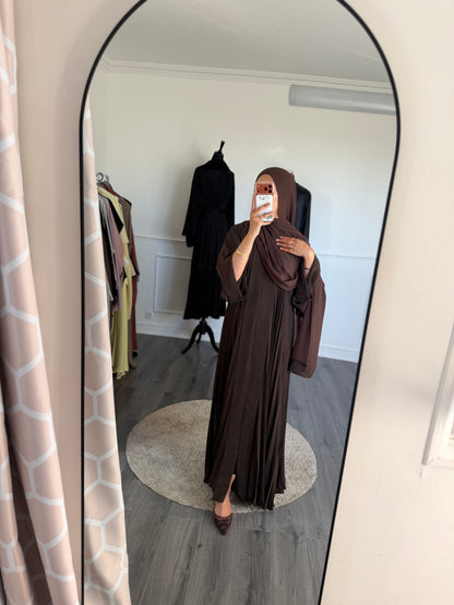 Abaya Noor Marron