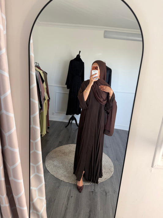 Abaya Noor Marron