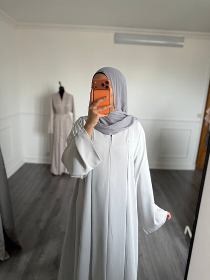 ABAYA SORAYA — Gris clair