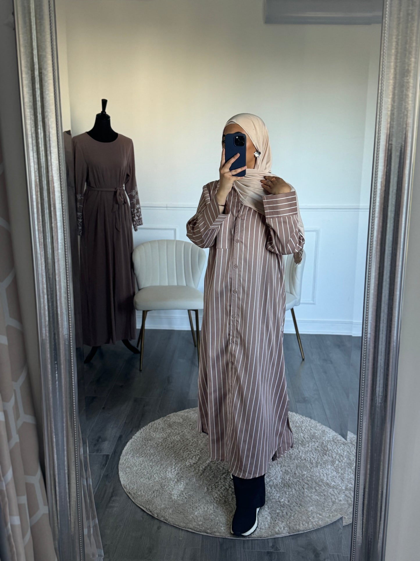 Robe Chemise Luna rose