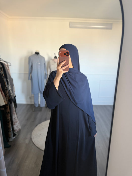 ABAYA SORAYA — bleu marine
