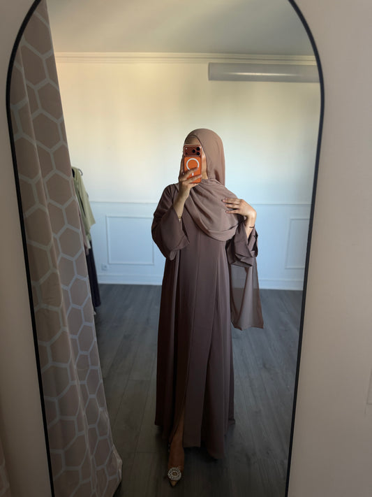 ABAYA SORAYA - cappuccino