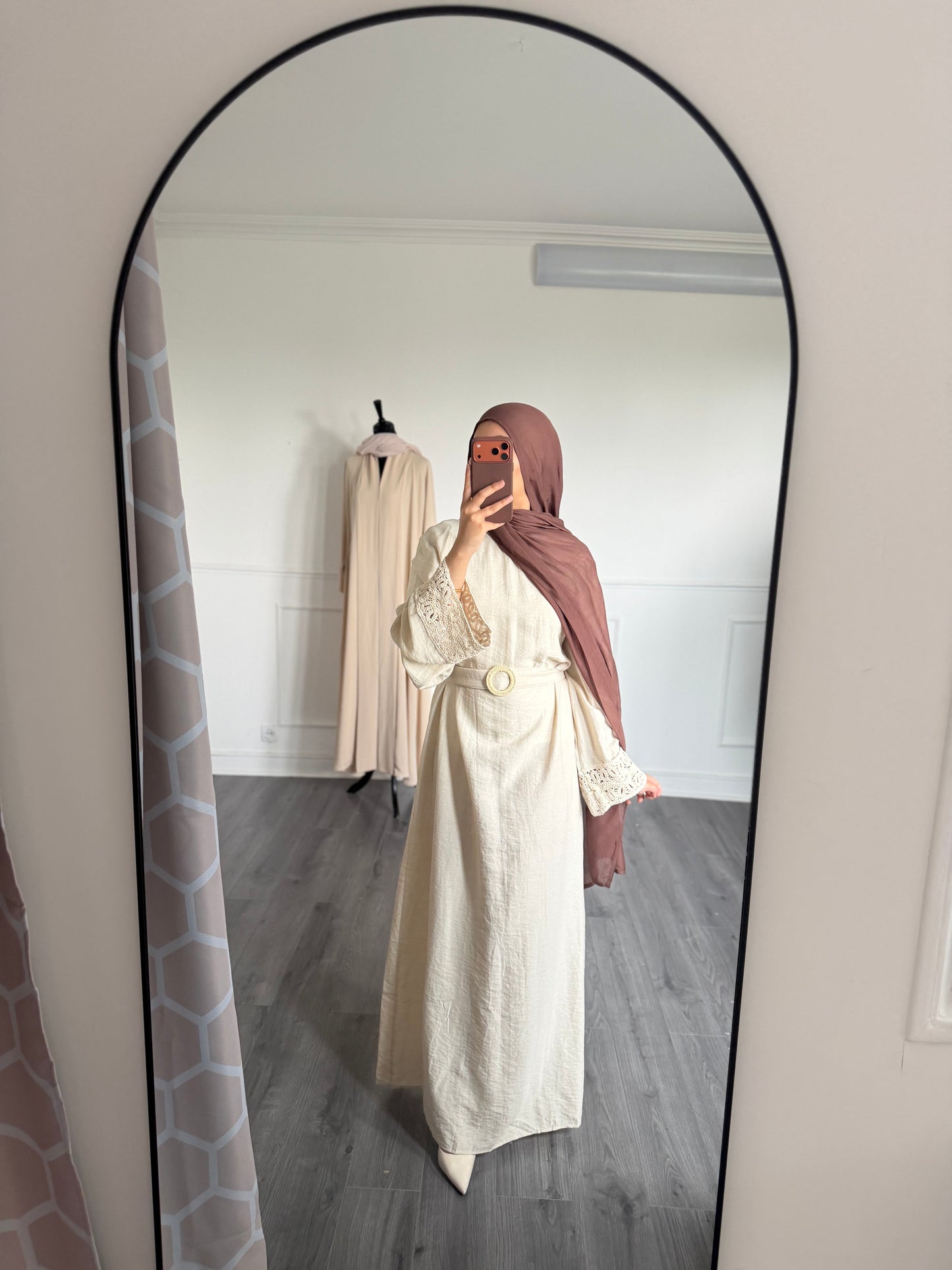 Robe beige