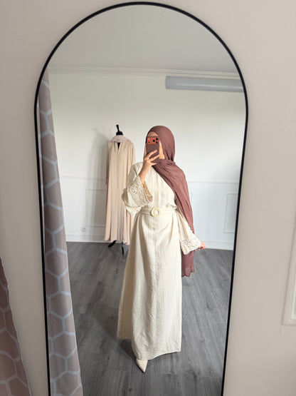 Robe beige