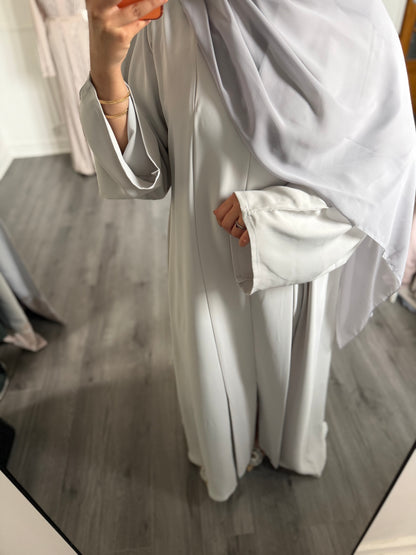 ABAYA SORAYA — Gris clair