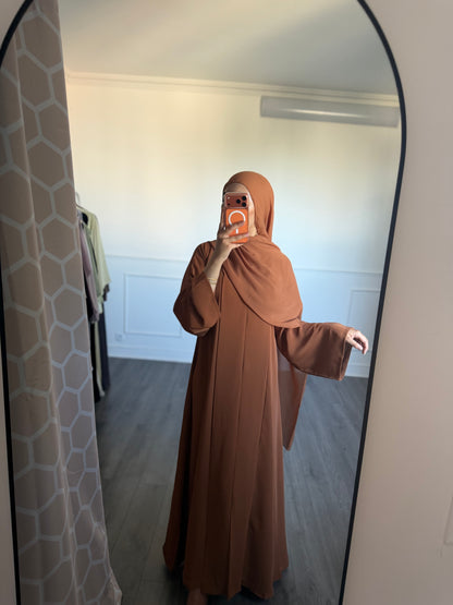 ABAYA SORAYA - terracotta