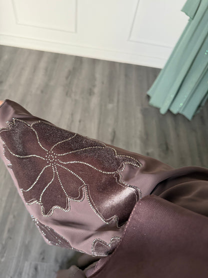 Abaya Fiza - violette