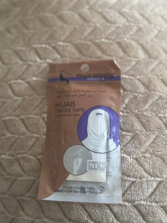 Bande adhésive double face hijab