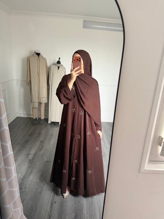 Abaya Emma - Marron