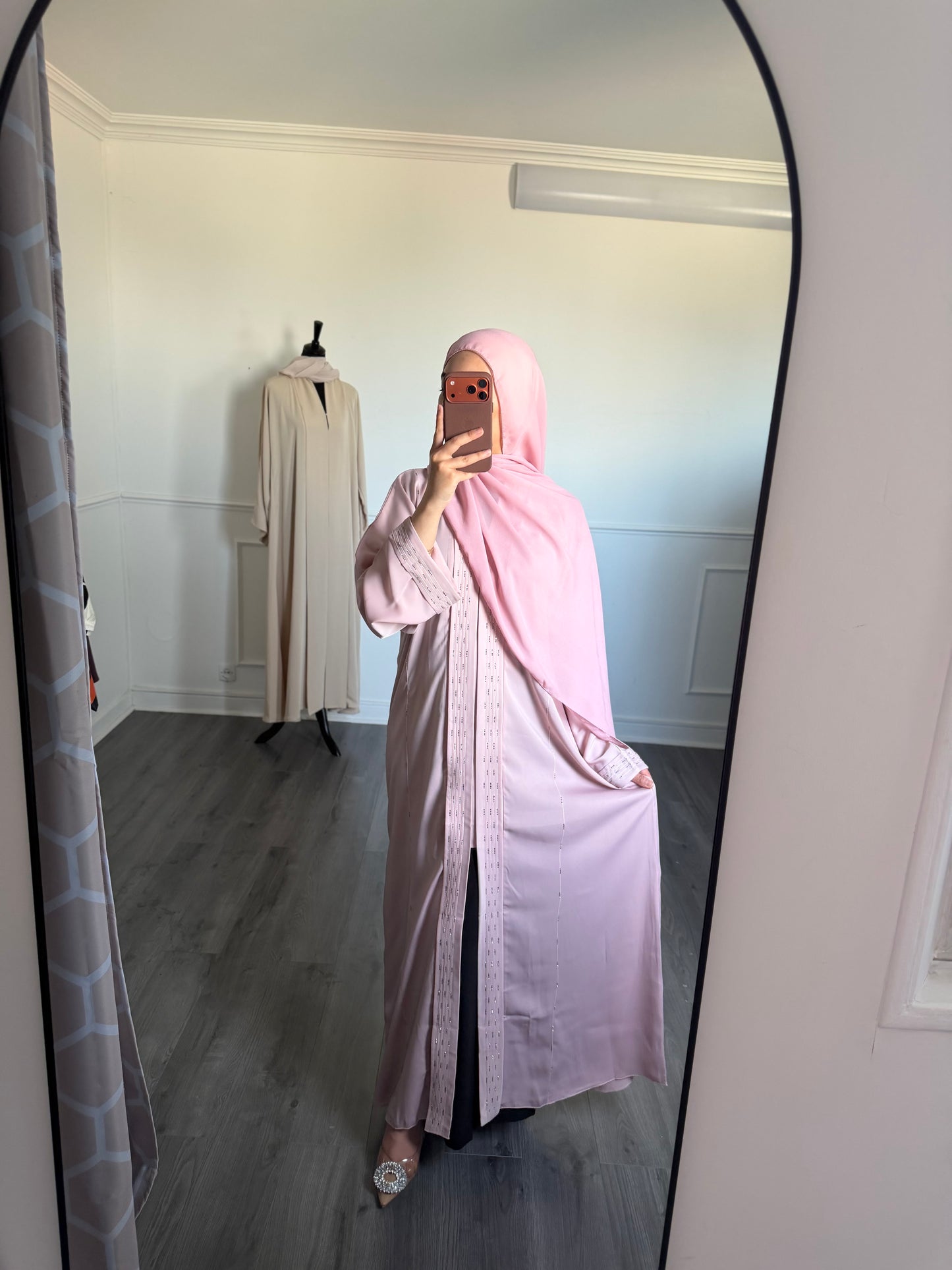 Abaya Isra - Rose