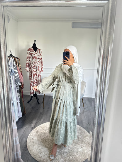 Robe Khalida verte