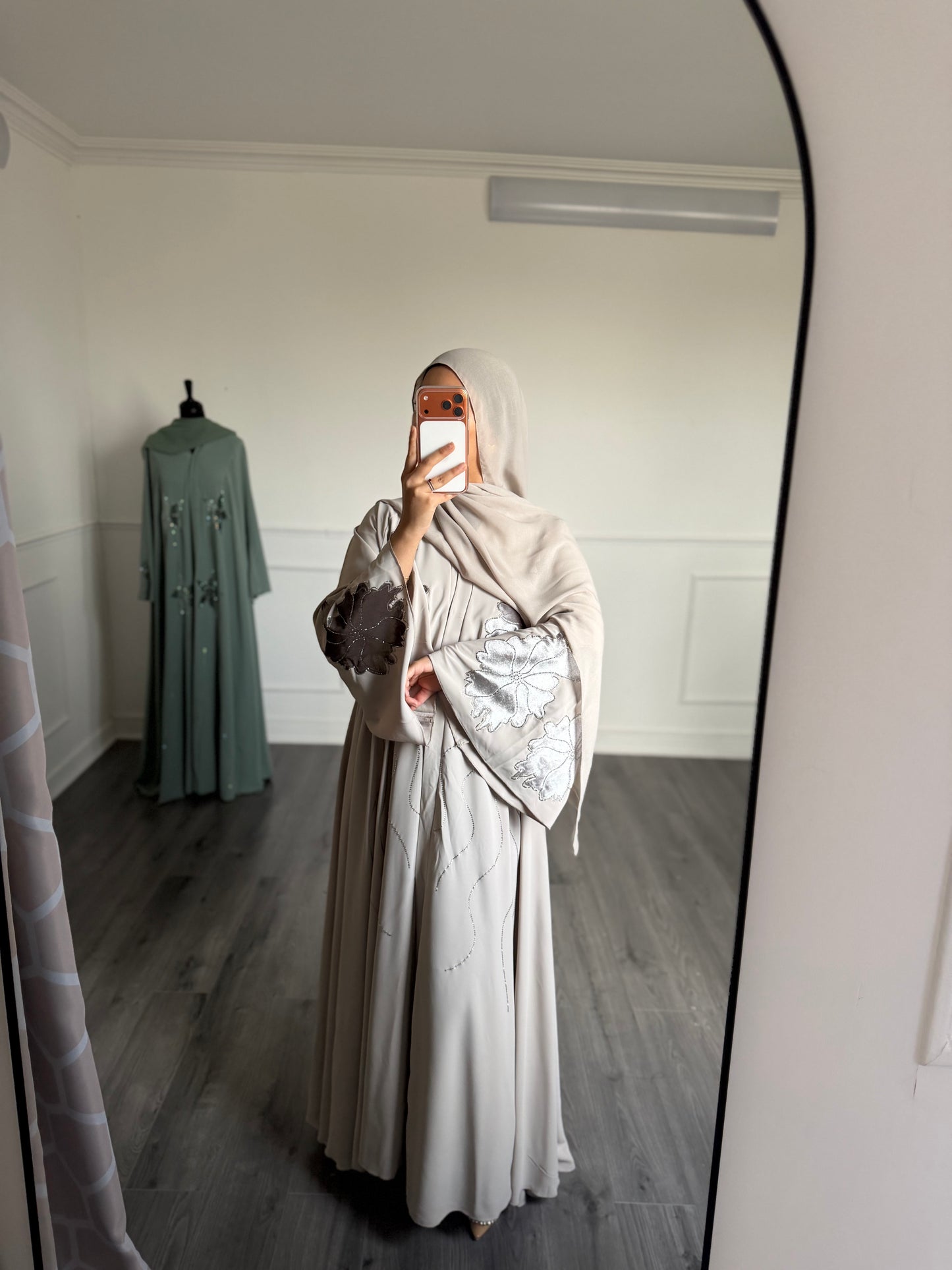Abaya Fiza - Beige