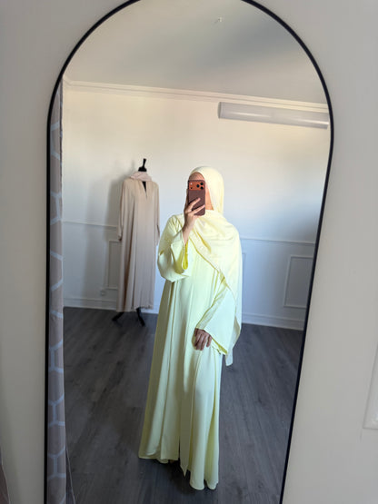 ABAYA SORAYA - Jaune