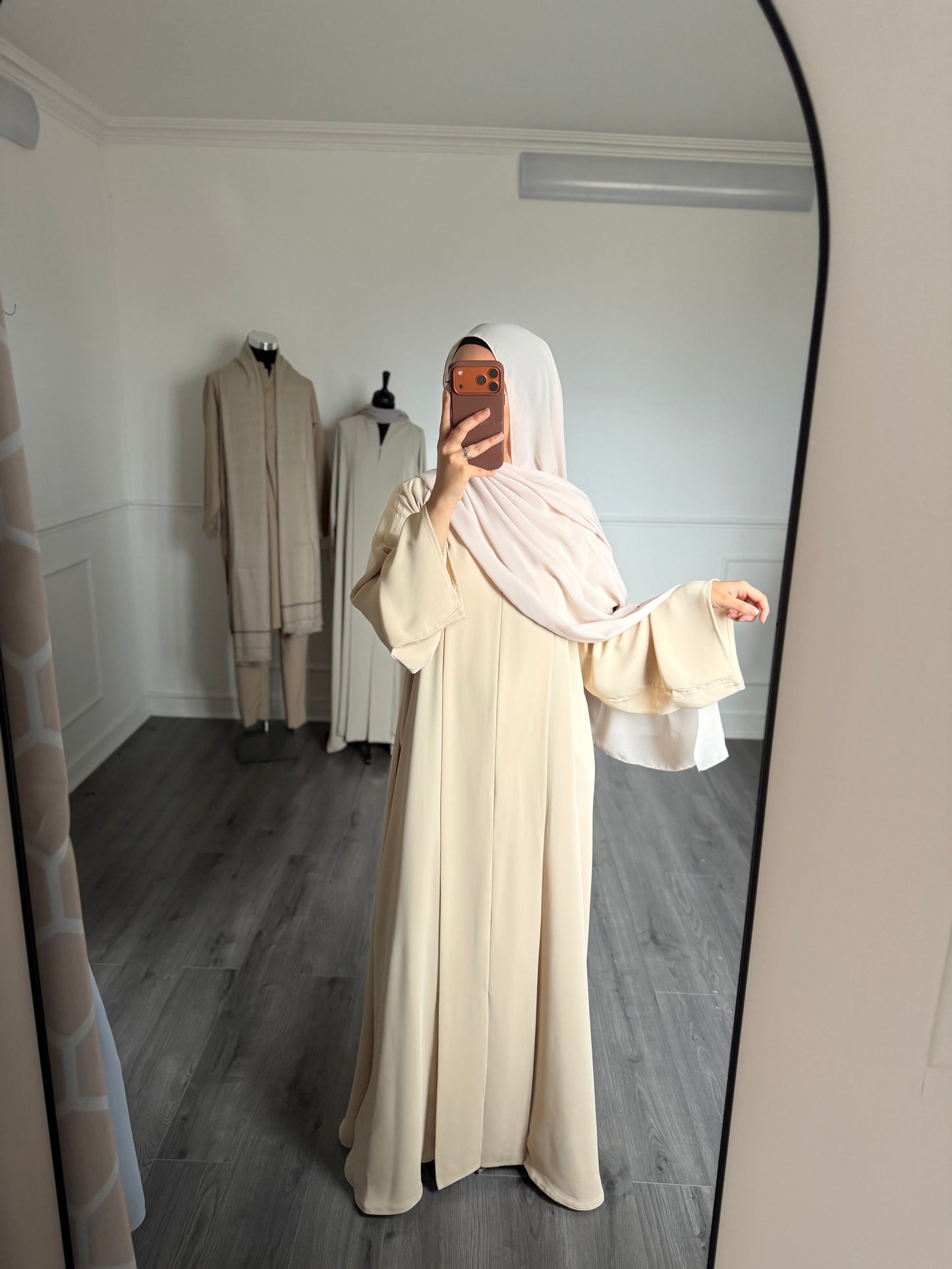 ABAYA SORAYA — beige sous ton different