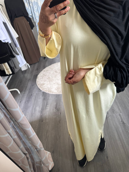 Robe jaune