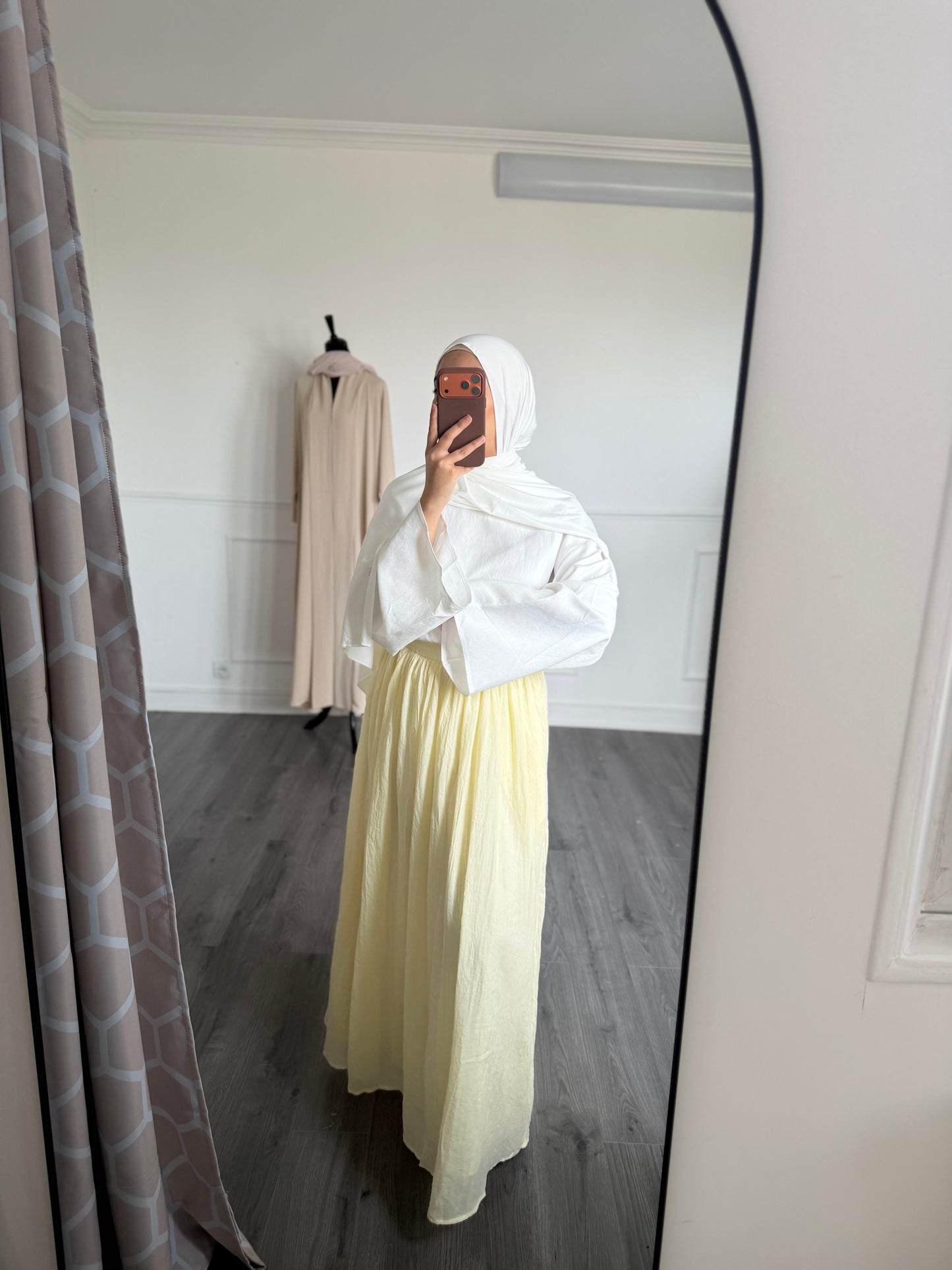 Jupe jaune