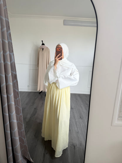 Jupe jaune
