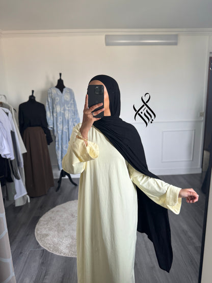 Robe jaune