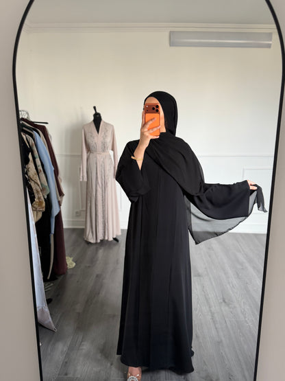 ABAYA SORAYA — Noir