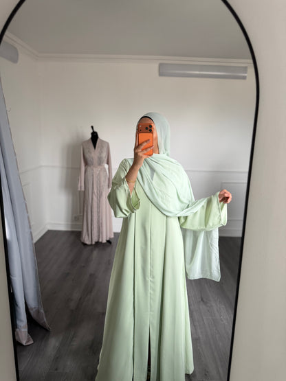 ABAYA SORAYA — Vert Lemon