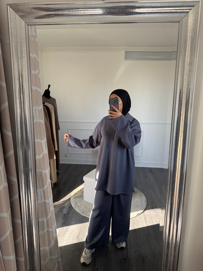 Ensemble cosy gris