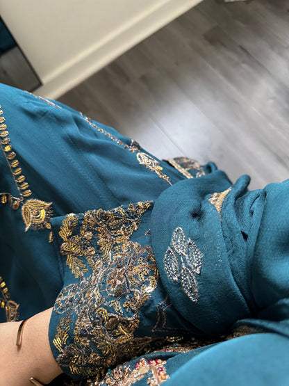 Maxi Laiba - Bleu canard