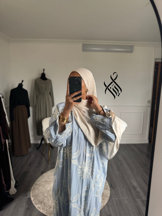 Robe Bahar - Bleu