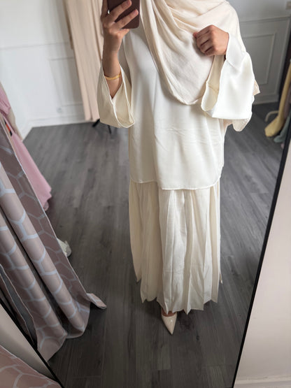 Haut satinée