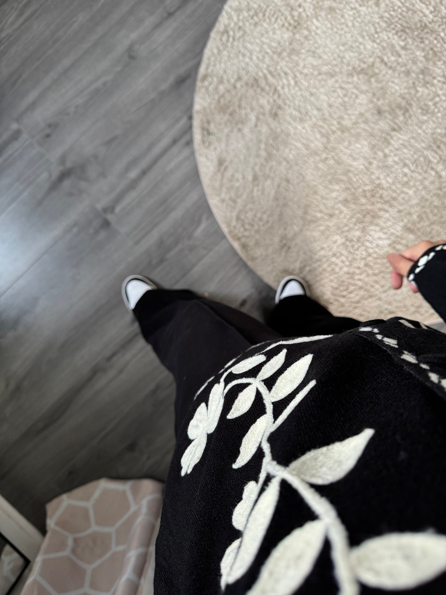 Pull fleurie