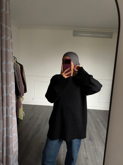 Pull simple Noir