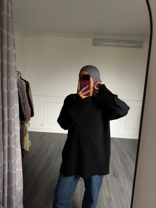 Pull simple Noir