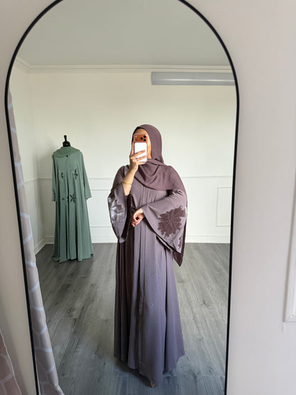 Abaya Fiza - violette