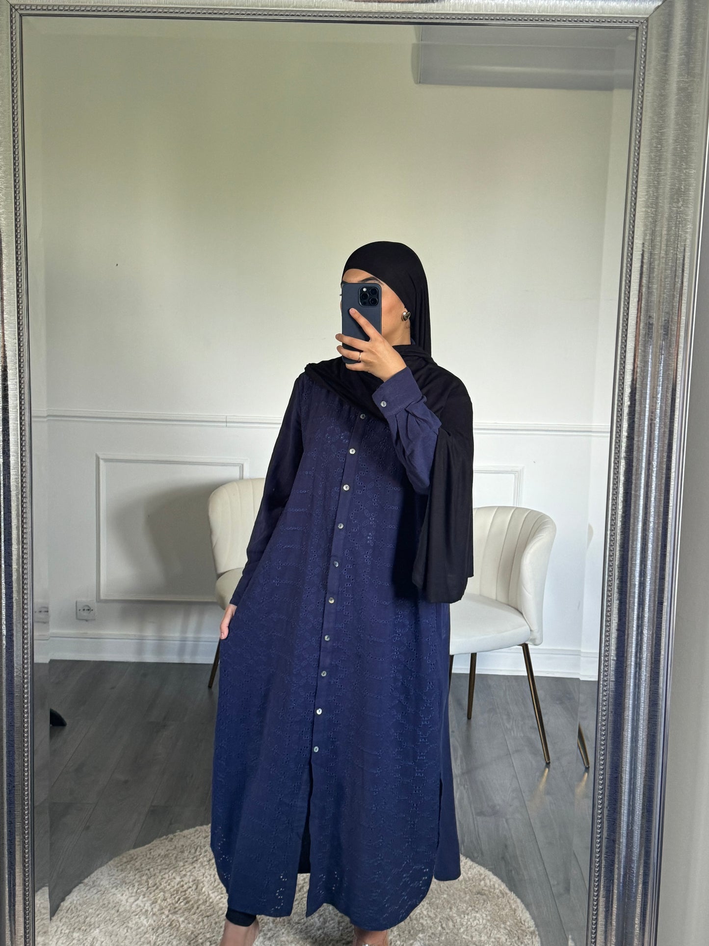 Robe Chemise bleu