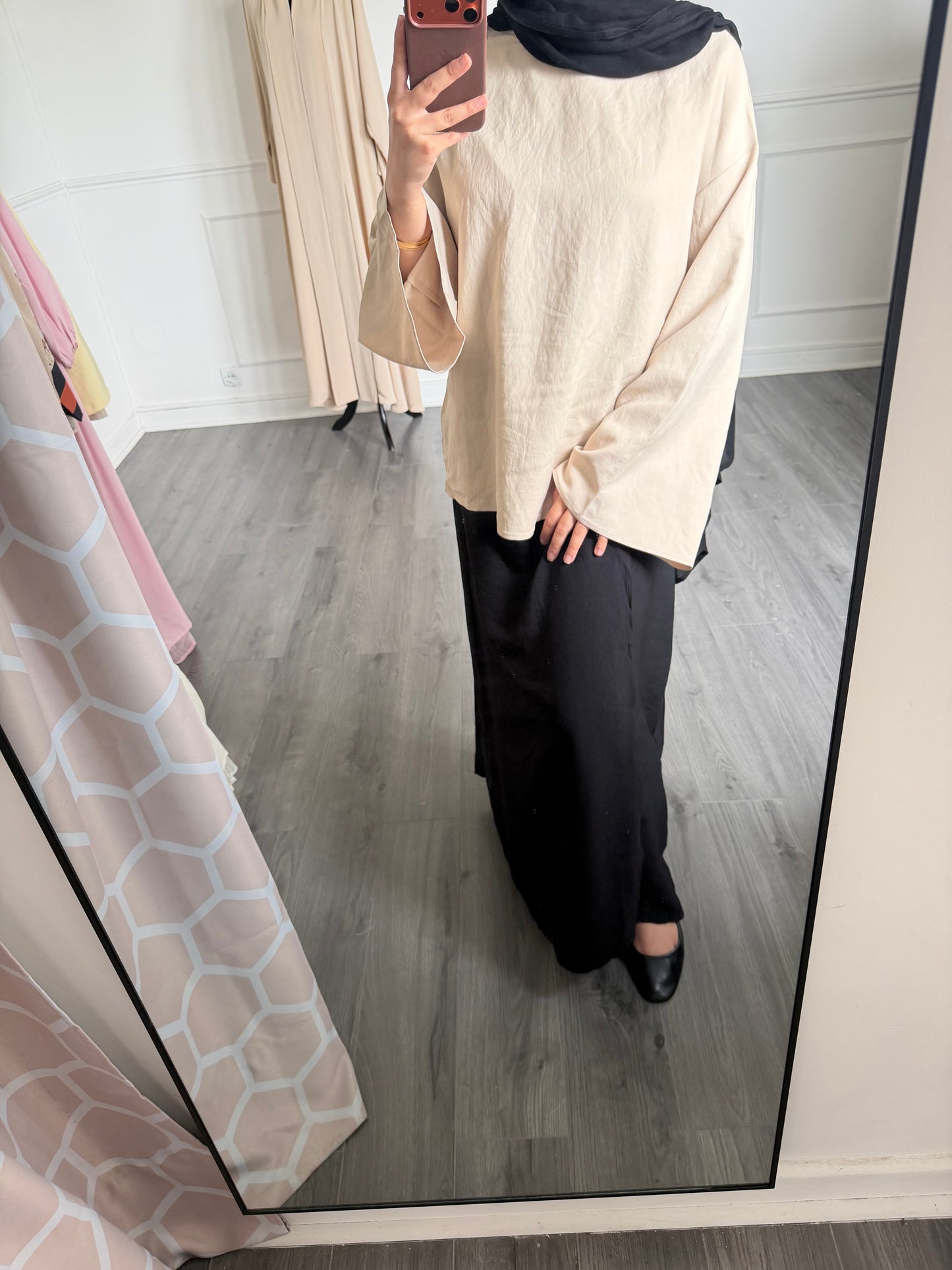 Haut beige