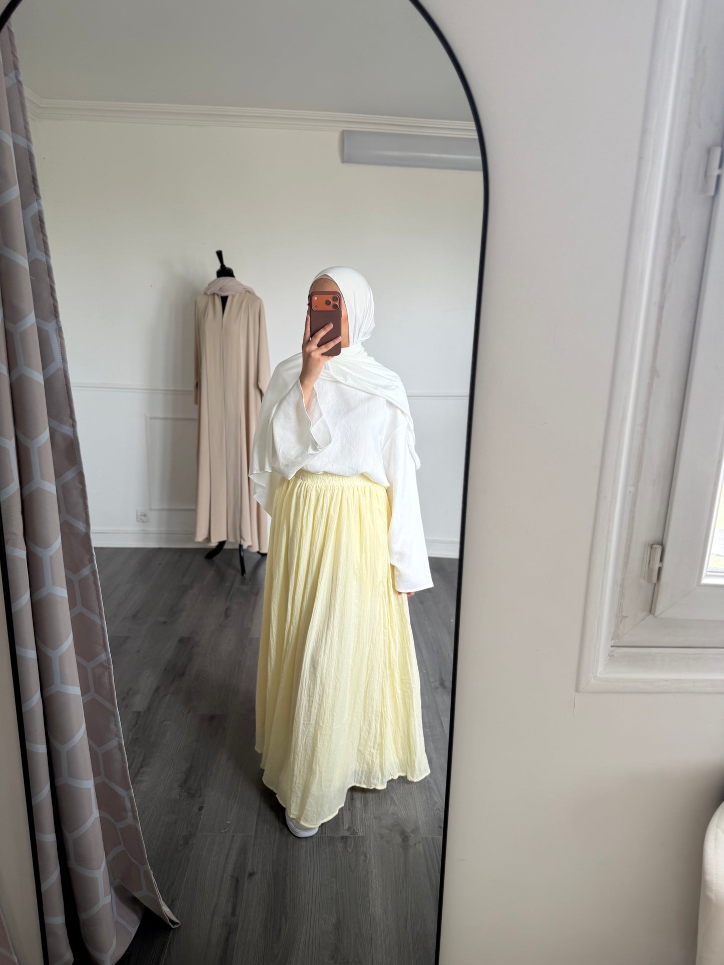 Jupe jaune
