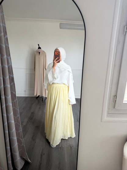 Jupe jaune