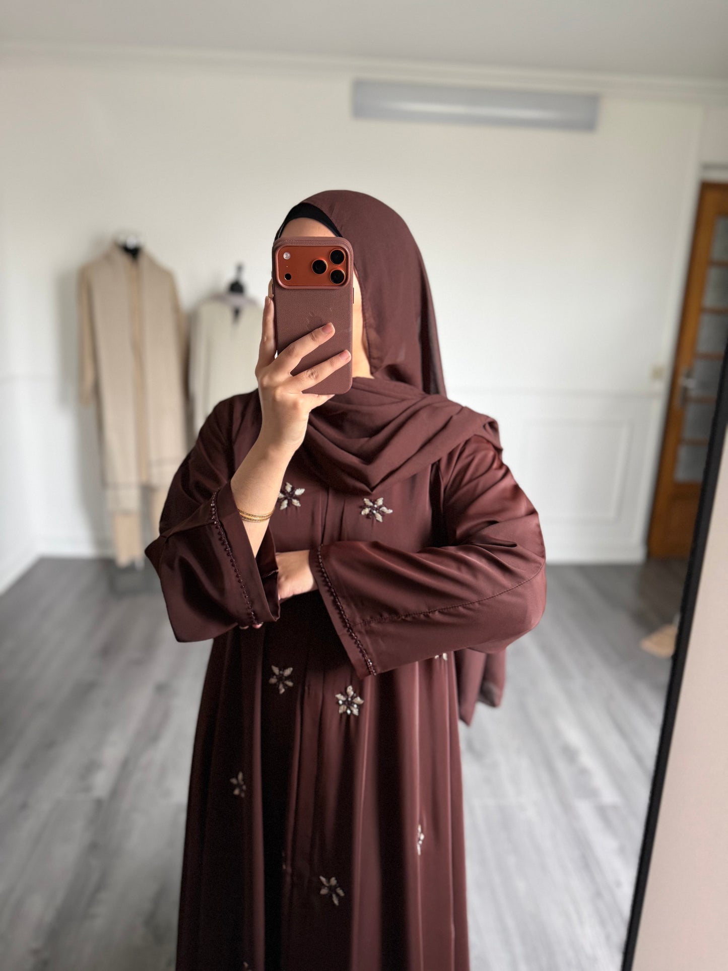 Abaya Emma - Marron