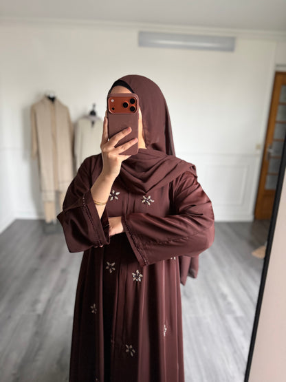 Abaya Emma - Marron